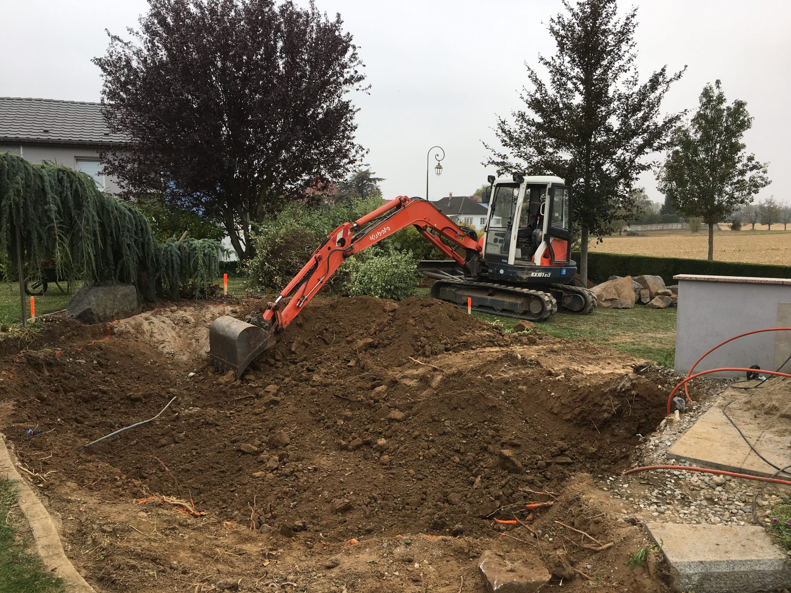 Vos travaux de terrassement à Wittelsheim